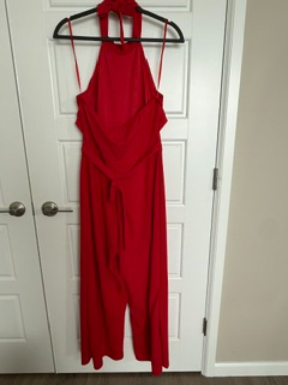 Bebe Halter Jumpsuit - Picture 2 of 5